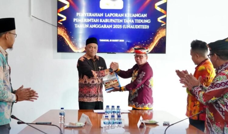 LKPD 2025 Diserahkan, Pemkab Tana Tidung Tegaskan Transparansi dan Akuntabilitas