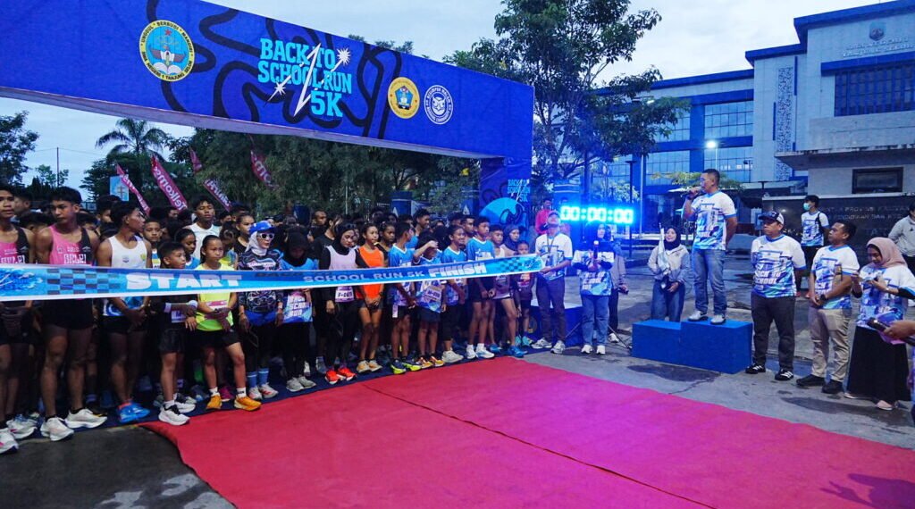 Sekprov Apresiasi Back to School Run 5K, Perkuat Ekosistem Olahraga