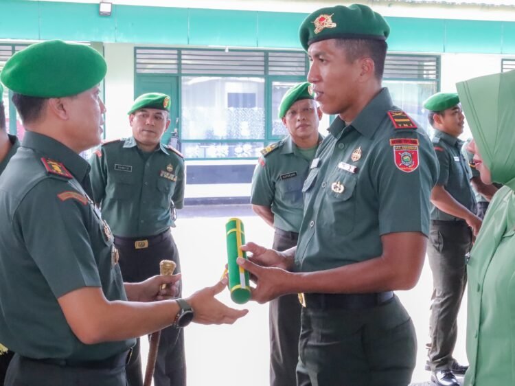 Kodim 0907 Tarakan Gelar Korp Raport Kenaikan Pangkat, Purna Tugas, Pindah Satuan dan Penerimaan Prajurit Baru