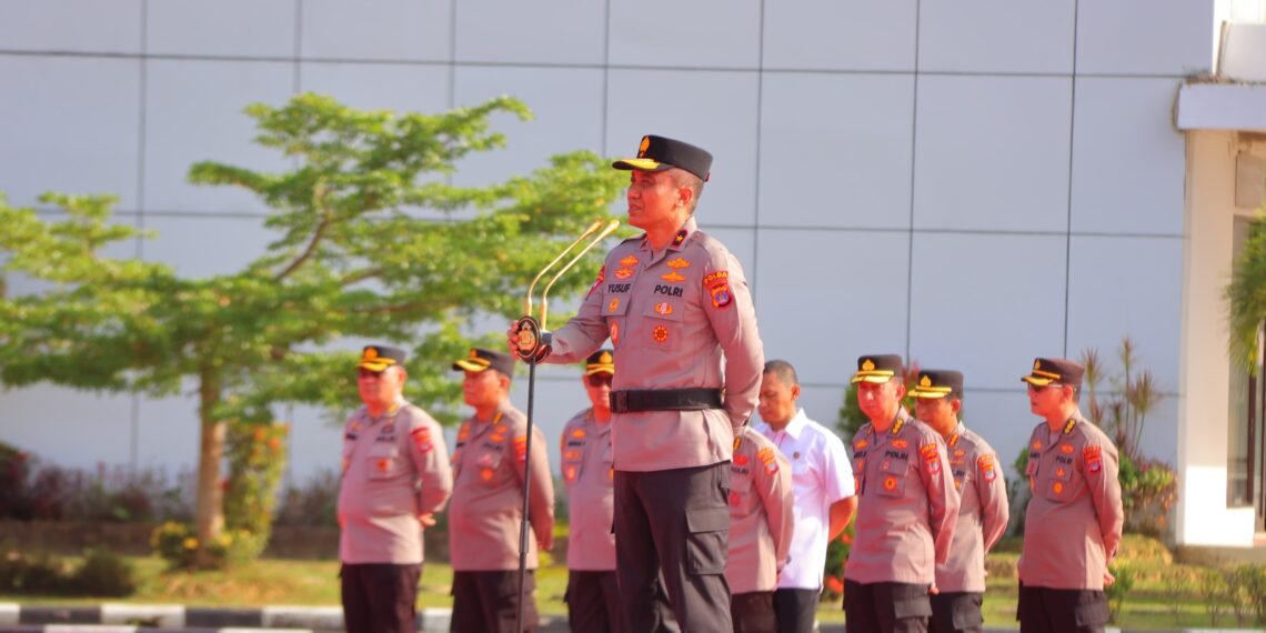 Apel Perdana Wakapolda Kaltara: Tekankan Rekrutmen Tanpa Calo, Antisipasi Dampak Isu Global, hingga Larangan Penipuan Atas Namanya