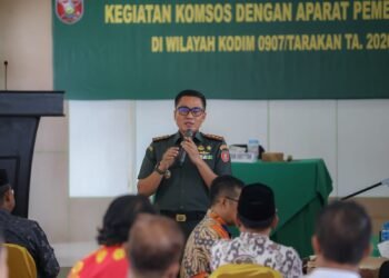 Jalin Komsos Dengan Aparat Pemerintahan Upaya Kodim 0907 Tarakan Perkuat Sinergitas