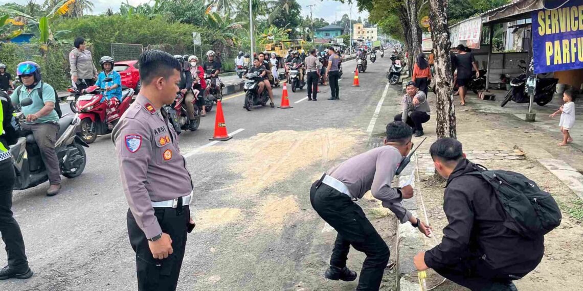Kecelakaan Maut di Tarakan, Seorang Pengendara Motor Tewas Usai Tertabrak Dump Truck