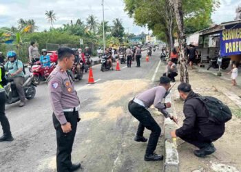 Kecelakaan Maut di Tarakan, Seorang Pengendara Motor Tewas Usai Tertabrak Dump Truck