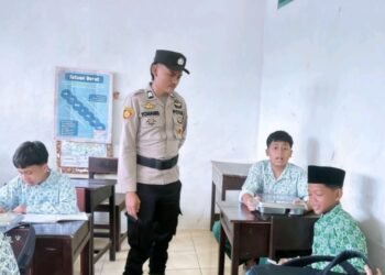 Polisi Monitoring MBG di Tanjung Palas Utara, 1.246 Siswa Terima Makanan Bergizi