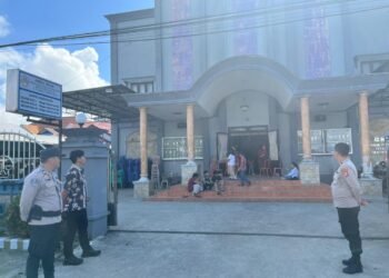 Polresta Bulungan Amankan Ibadah Paskah di GKII Tanjung Selor, Berjalan Aman dan Lancar