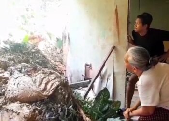 Rumah Warga Sebengkok Tiram Rusak 60 Persen, BPBD Ingatkan Ancaman Longsor Susulan