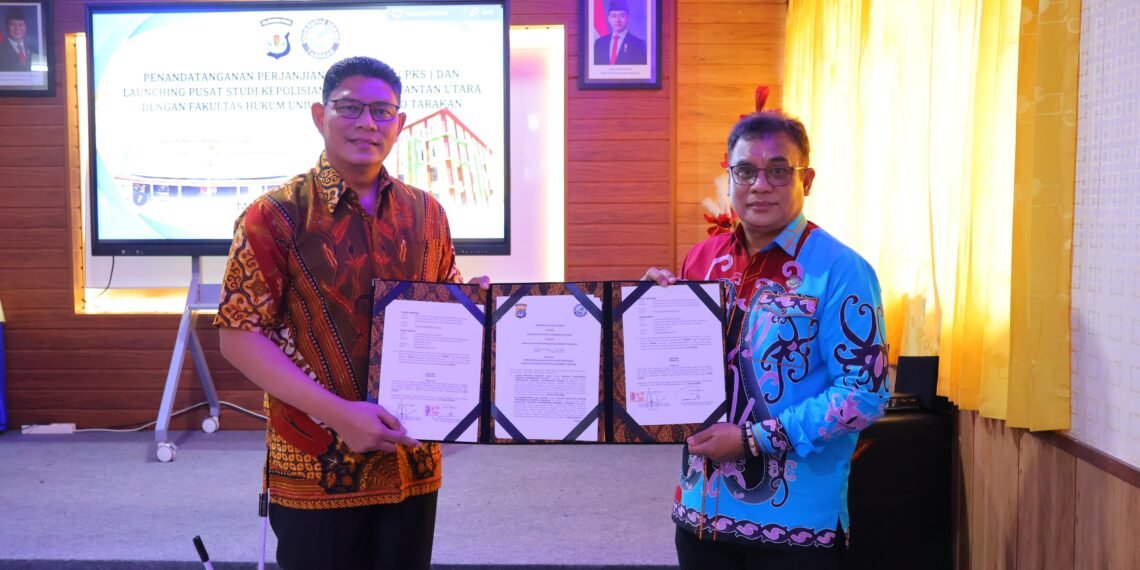Sinergi Polri dan Akademisi, Polda Kaltara Bersama UBT Resmi Launching Pusat Studi Kepolisian