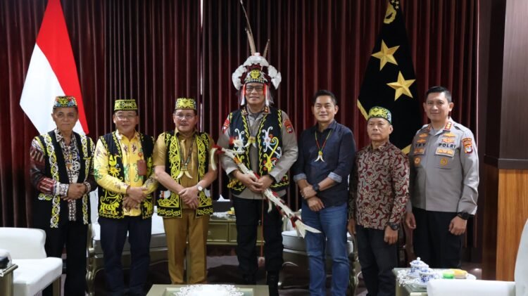 Kapolda Kaltara Terima Audiensi Lembaga Adat Dayak Kenyah, Perkuat Sinergi Jaga Kamtibmas