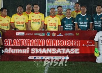 Alumni Smansatase Perkuat Jejaring, Mini Soccer Satukan Lintas Angkatan