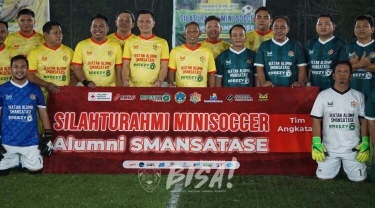 Alumni Smansatase Perkuat Jejaring, Mini Soccer Satukan Lintas Angkatan