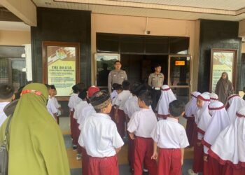 Polresta Bulungan Kenalkan Tertib Lalu Lintas Sejak Dini Lewat Program Polisi Sahabat Anak