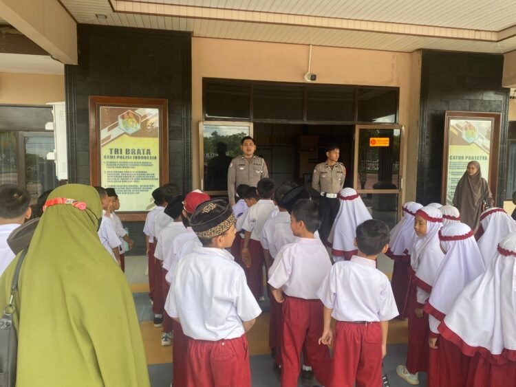 Polresta Bulungan Kenalkan Tertib Lalu Lintas Sejak Dini Lewat Program Polisi Sahabat Anak