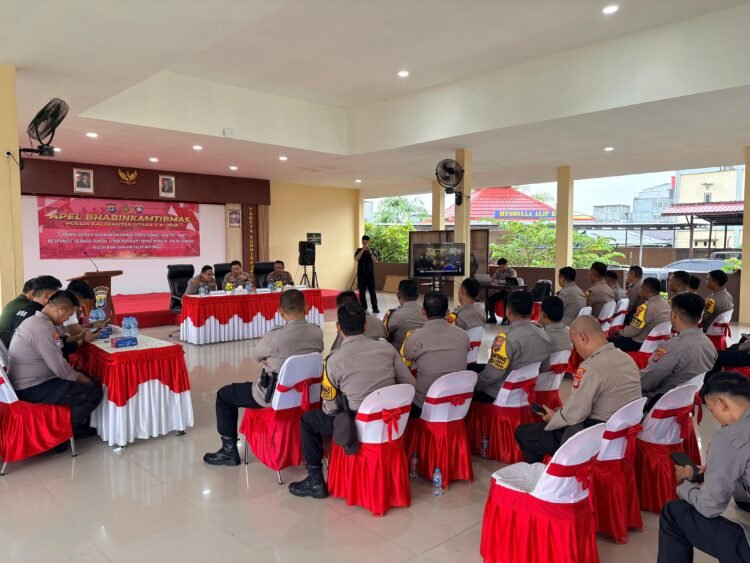 Dirbinmas Polda Kaltara Pimpin Apel Bhabinkamtibmas Polres Tarakan, Tegaskan Peran Bhabinkamtibmas Sebagai Sahabat Masyarakat