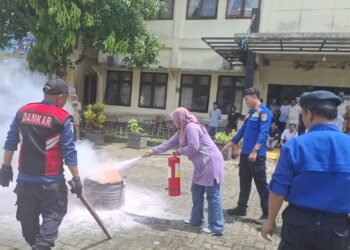 Tingkatkan Kesiapsiagaan Masyarakat, PT Pertamina EP Tarakan Gelar Sosialisasi dan Edukasi Bencana Kebakaran di Kota Tarakan