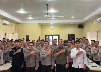 Dirbinmas Polda Kaltara Pimpin Apel Bhabinkamtibmas di Polres Malinau