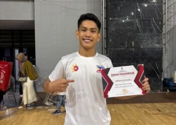 Sabet Emas! Perwakilan Prajurit Yonif TP 826/BTB dari Brigif TP 85/BTC Juara 1 Kumite -75kg U-21 di Seleksi Nasional KKI 2026