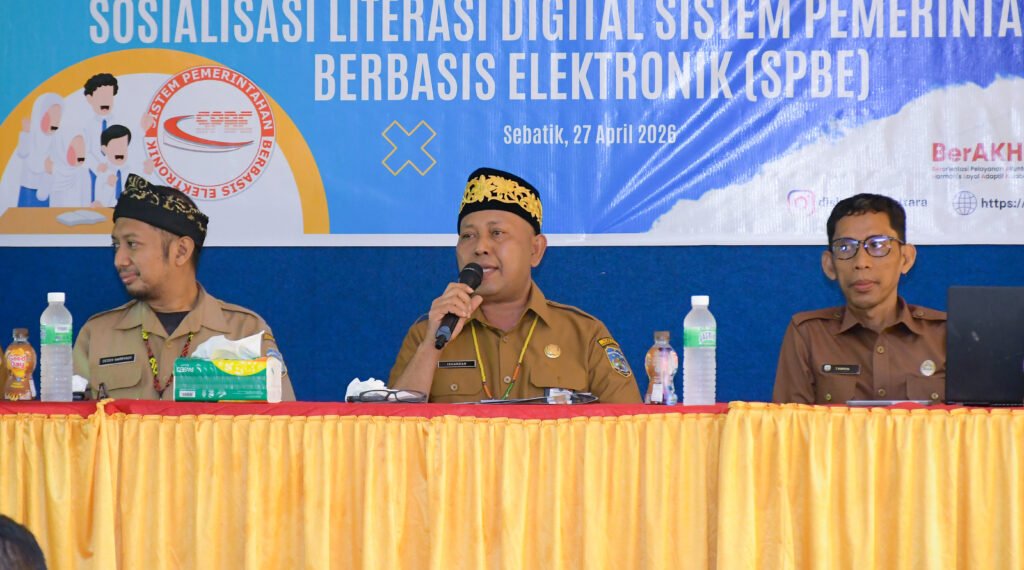 DKISP Kaltara Perkuat Literasi Digital Pelajar di Perbatasan Sebatik