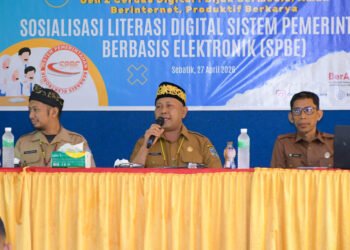 DKISP Kaltara Perkuat Literasi Digital Pelajar di Perbatasan Sebatik