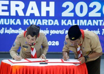 Kwarda Pramuka Kaltara Teken MoU Wujudkan 1.000 Pramuka Garuda