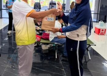Pemprov Gelar Senam dan Donor Darah, Jaga Ketersediaan Stok PMI
