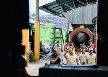 Presiden Prabowo Tinjau TPST BLE Banyumas, Dorong Pengelolaan Sampah Terpadu dan Ekonomi Sirkular Nasional