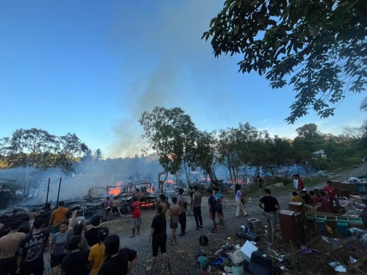 Tujuh Rumah di Long Lasan Ludes Terbakar, Kerugian Capai Ratusan Juta