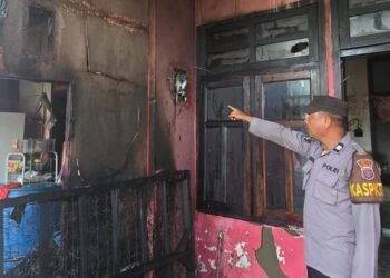 Rumah Warga di Tanjung Redeb Terbakar, Diduga Akibat Korsleting Listrik