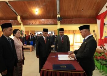 Wali Kota Tarakan Lantik 61 Pejabat, Tekankan Penguatan Kinerja Birokrasi