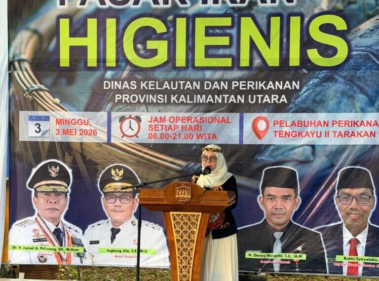Pemprov Resmikan Pasar Ikan Higienis di Tarakan, Dukung Inflasi dan Kesejahteraan Nelayan