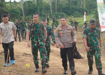 Pecahkan Rekor MURI, Jajaran Kodam VI/Mulawarman Brigif TP 85/BTC Tanam 10.100 Pohon dan Lepas Burung di BIFA Bersama Masyarakat Kutai Barat