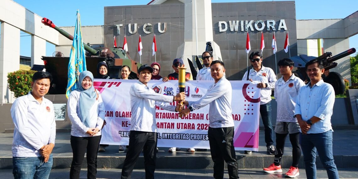 Kirab Obor Porwada II Resmi Dimulai dari Nunukan, Siap Keliling Kaltara