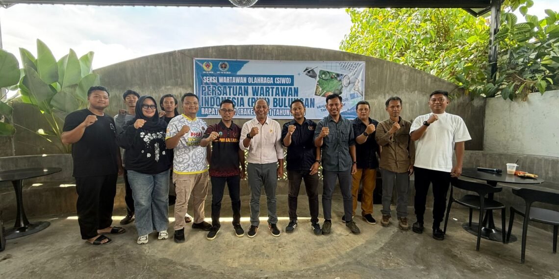 Raker I SIWO PWI Bulungan Bahas Penguatan Media Olahraga