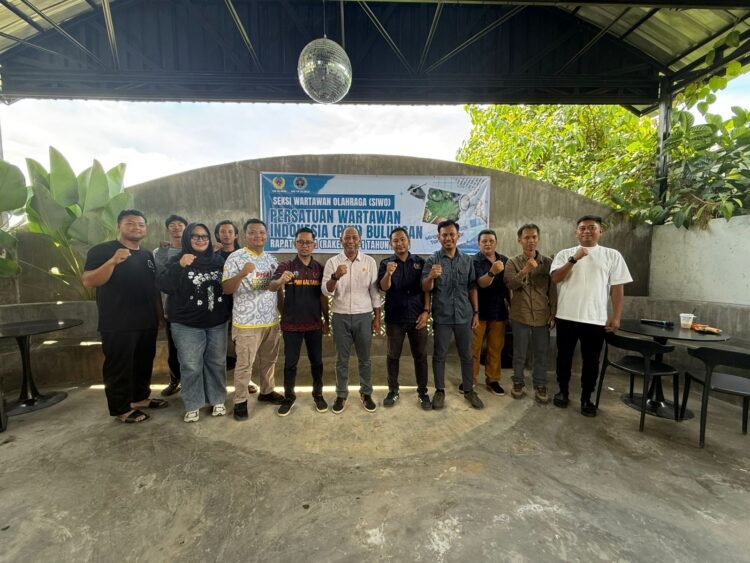Raker I SIWO PWI Bulungan Bahas Penguatan Media Olahraga