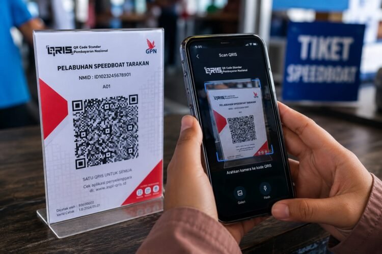 QRIS Masuk Pelabuhan dan SPBU, Digitalisasi Kaltara Dipercepat
