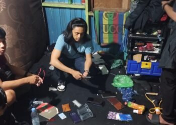 Penggerebekan Rumah di Binalatung Ungkap 34 Paket Sabu Siap Edar
