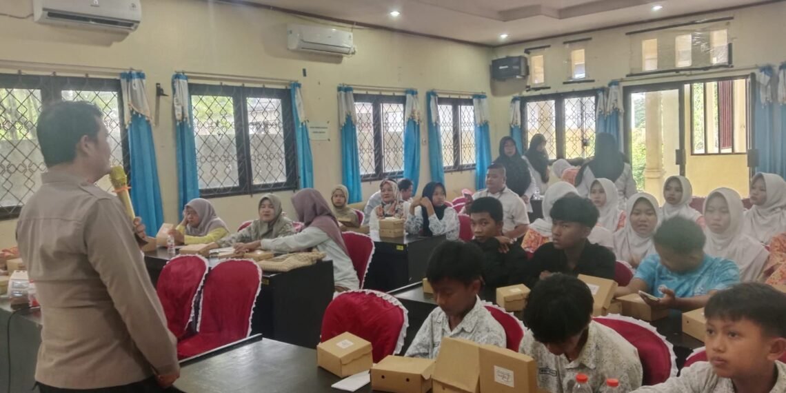Polsek Tanjung Palas Gencarkan Sosialisasi Bahaya Narkotika