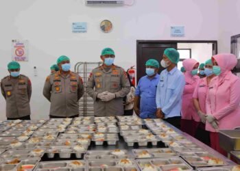 Polda Kalimantan Utara Gelar Peninjauan dan Pendistribusian Program Makan Bergizi Gratis untuk Anak Sekolah