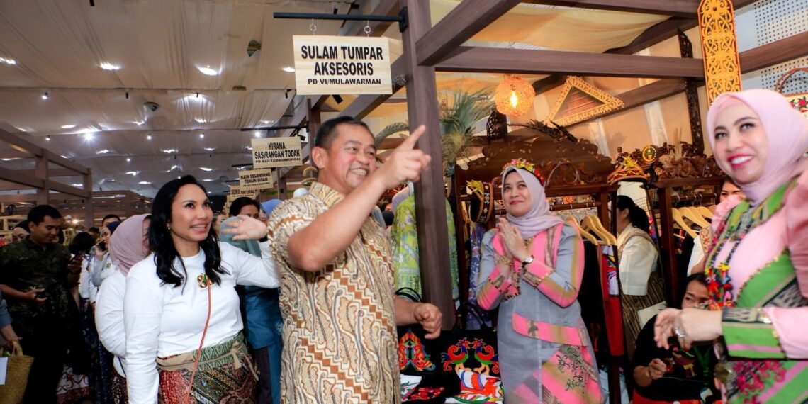 Cultural Vibes! Stand Sulam Tumpar Jadi Spot Favorit di Persit BISA 2026