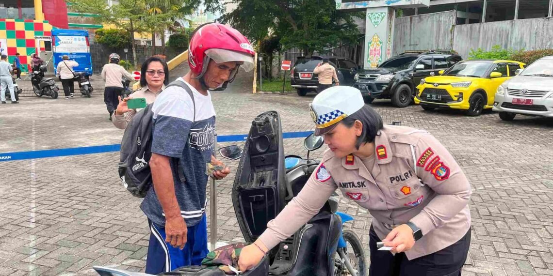 Penertiban P2KB di Tarakan Masih Temukan Pelanggaran Lalu Lintas