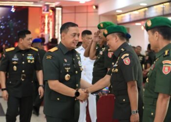 Tingkatkan Profesionalisme dan Penyegaran Organisasi, Pangdam VI/Mlw pimpin Sertijab Pejabat Kodam VI/Mlw
