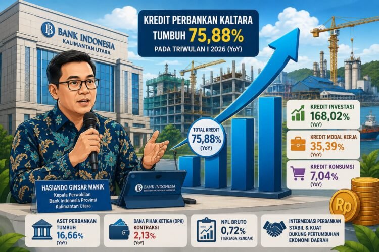 Kredit Investasi Dongkrak Pertumbuhan Perbankan di Kaltara