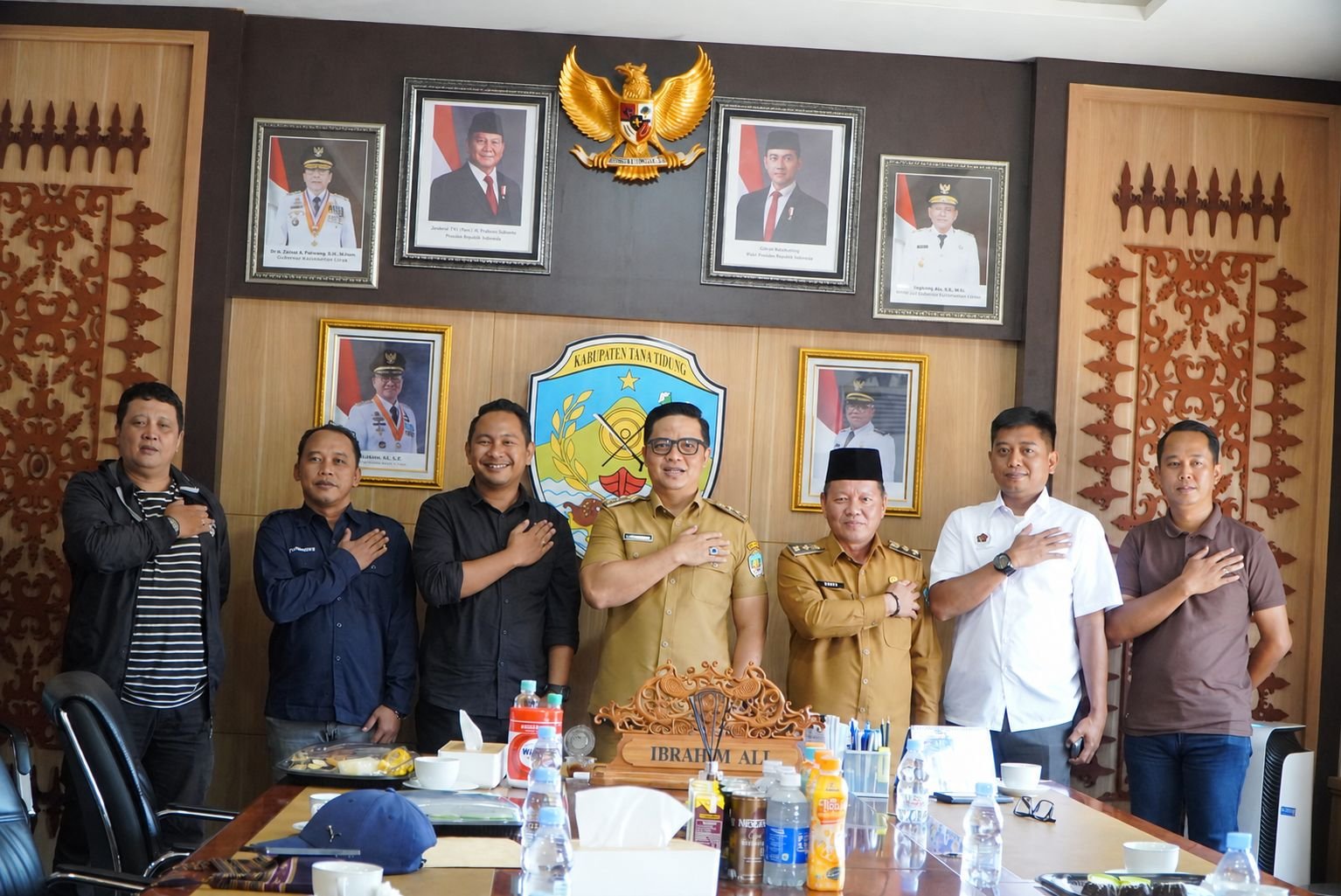 Bupati Tana Tidung Ibrahim Ali Pastikan Kirim Kontingen Wartawan ke Porwada II Kaltara di Nunukan