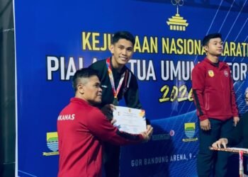 Prajurit Yonif TP 826/BTB Raih Medali Perak pada Kejurnas Karate Piala Ketua Umum PB FORKI 2026