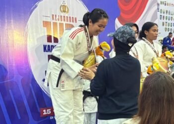 Polwan Polda Kaltara Raih Juara di Kejuaraan Judo Piala Kapolri Cup 2026