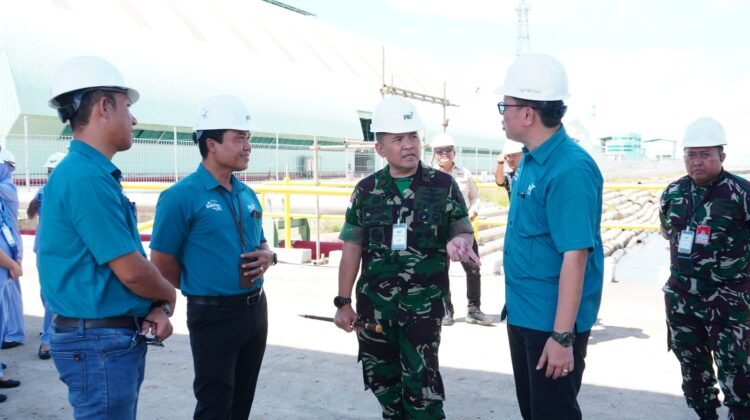 Danlanud Anang Busra Kunjungi PT. Phoenix Resources International Tarakan