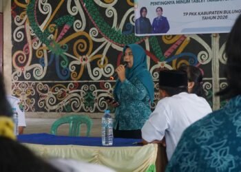 Sosialisasi TP PKK Bulungan Dorong Remaja Long Sam Pahami Perlindungan Diri