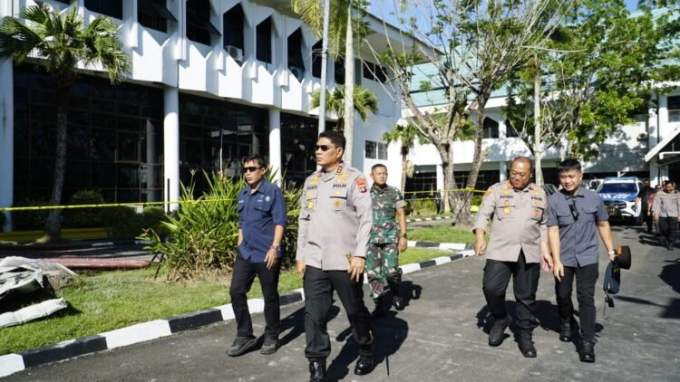 Kapolda Kaltara: Penyebab Kebakaran Kantor Bupati Masih dalam Penyelidikan
