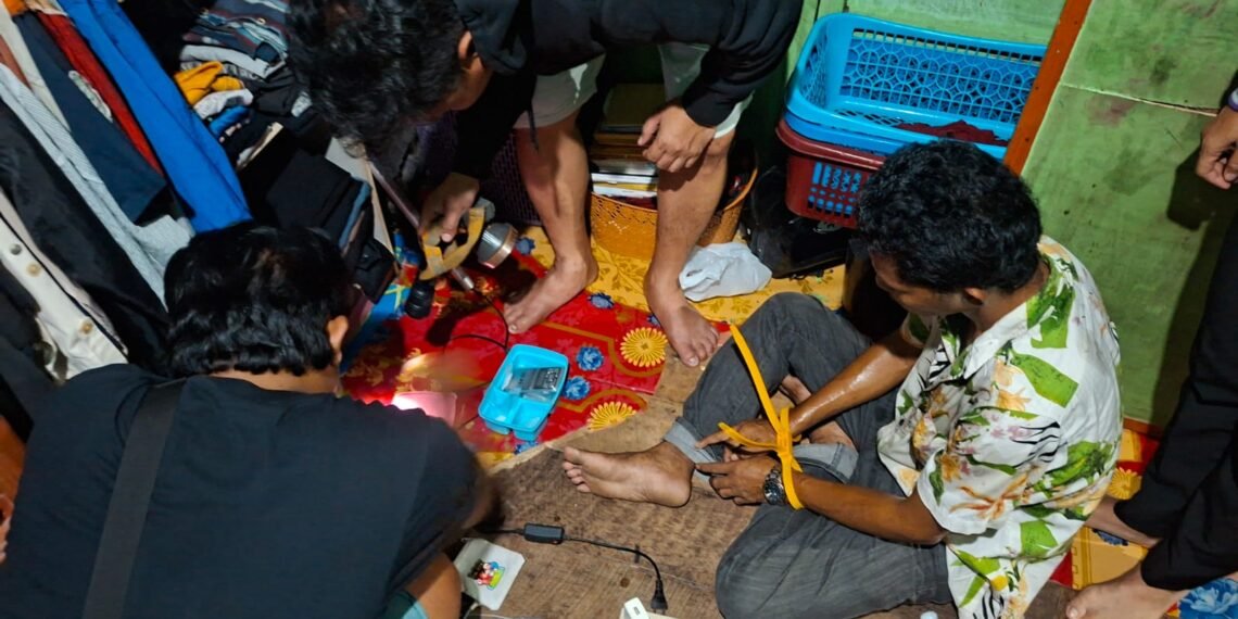 Polisi Susuri Kuburan Tengah Malam, Tangkap Pemasok Sabu di Sebengkok Tiram