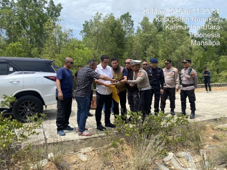 Wakapolda Kaltara Laksanakan Kunjungan Kerja ke Nunukan, Cek Lokasi Tanah Hibah Pembangunan Kantor Polairud
