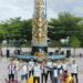 Arak Obor Porwada II Keliling Tanjung Selor, Semangat Kontingen PWI Bulungan Menggelora